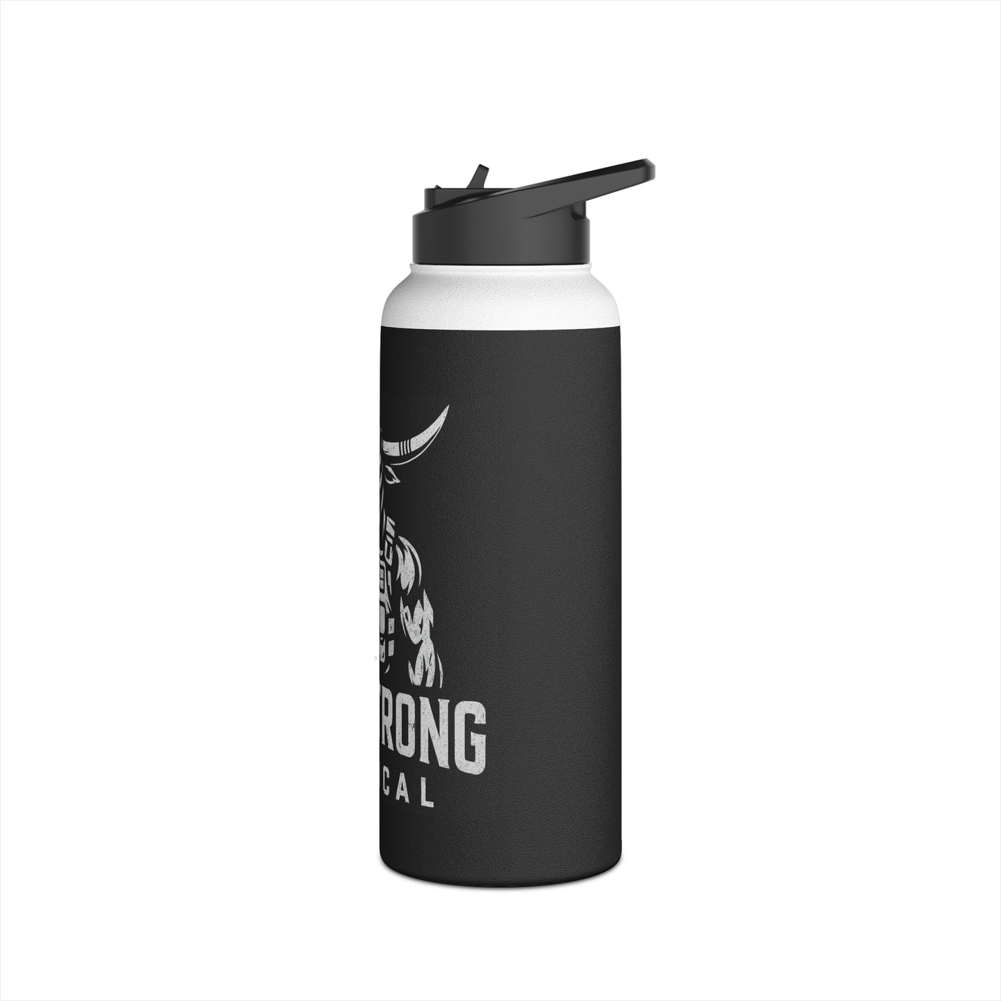 Bull Strong Tactical Stainless Steel Water Bottle — Insulated Sports Bottle