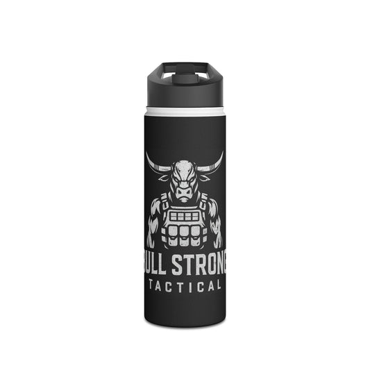 Bull Strong Tactical Stainless Steel Water Bottle — Insulated Sports Bottle