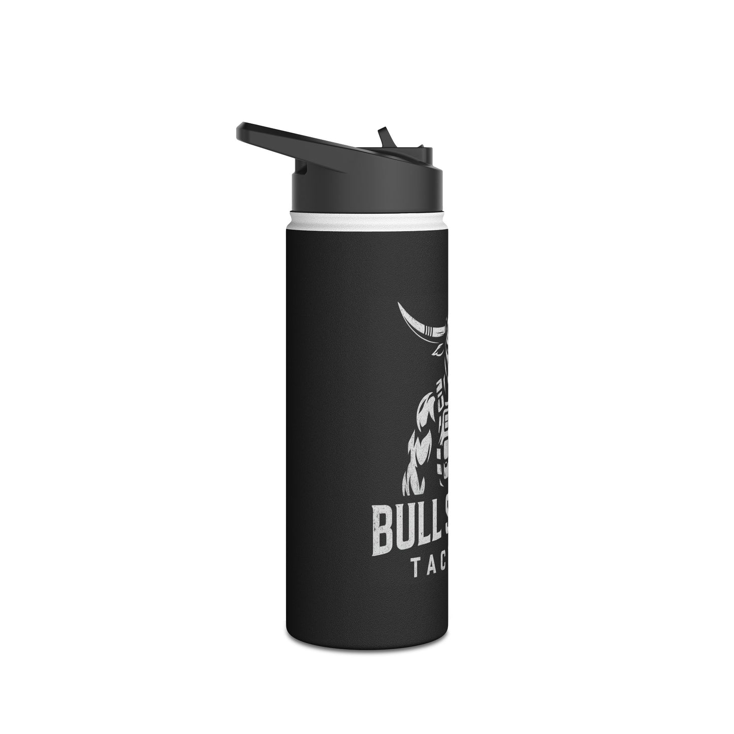 Bull Strong Tactical Stainless Steel Water Bottle — Insulated Sports Bottle