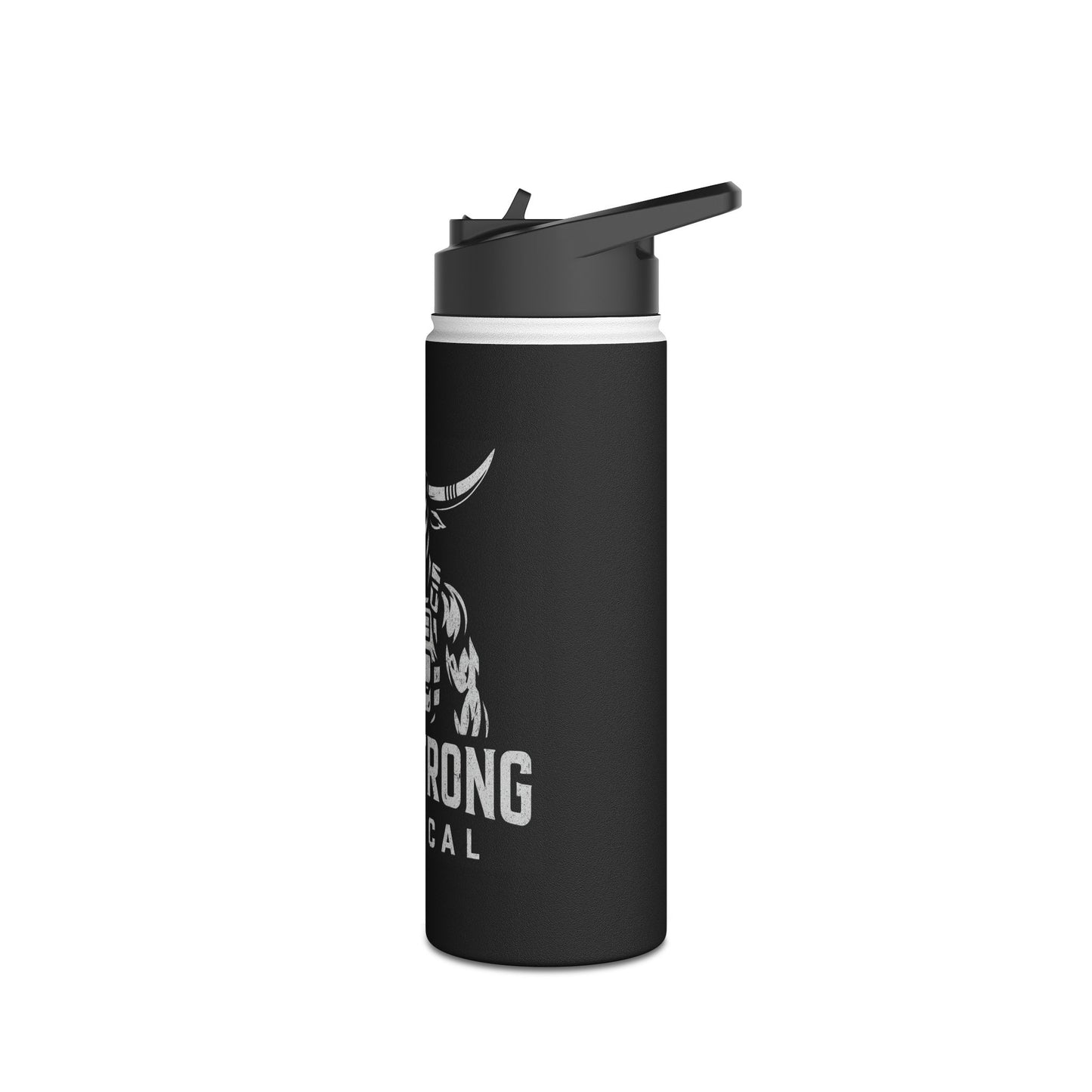 Bull Strong Tactical Stainless Steel Water Bottle — Insulated Sports Bottle