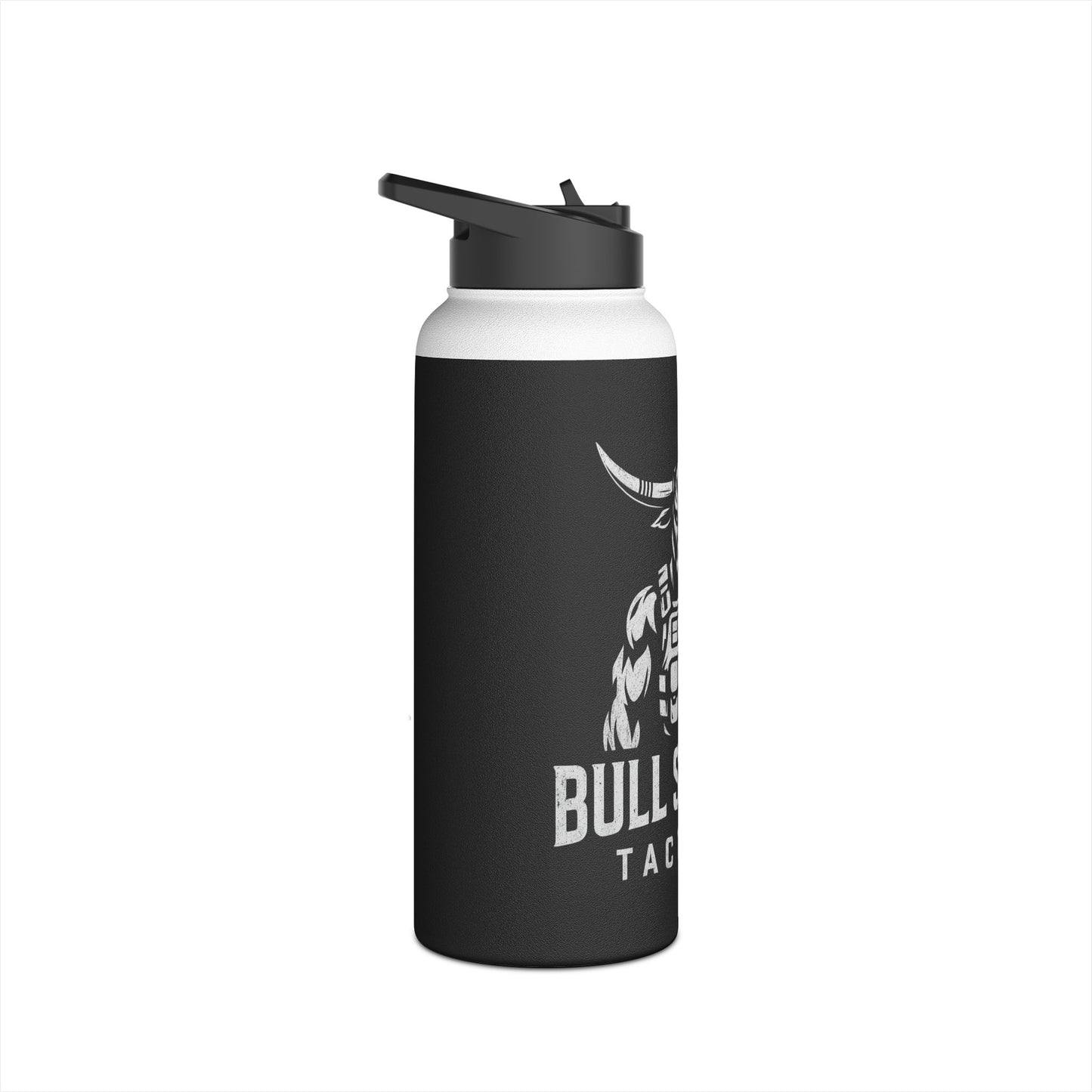 Bull Strong Tactical Stainless Steel Water Bottle — Insulated Sports Bottle
